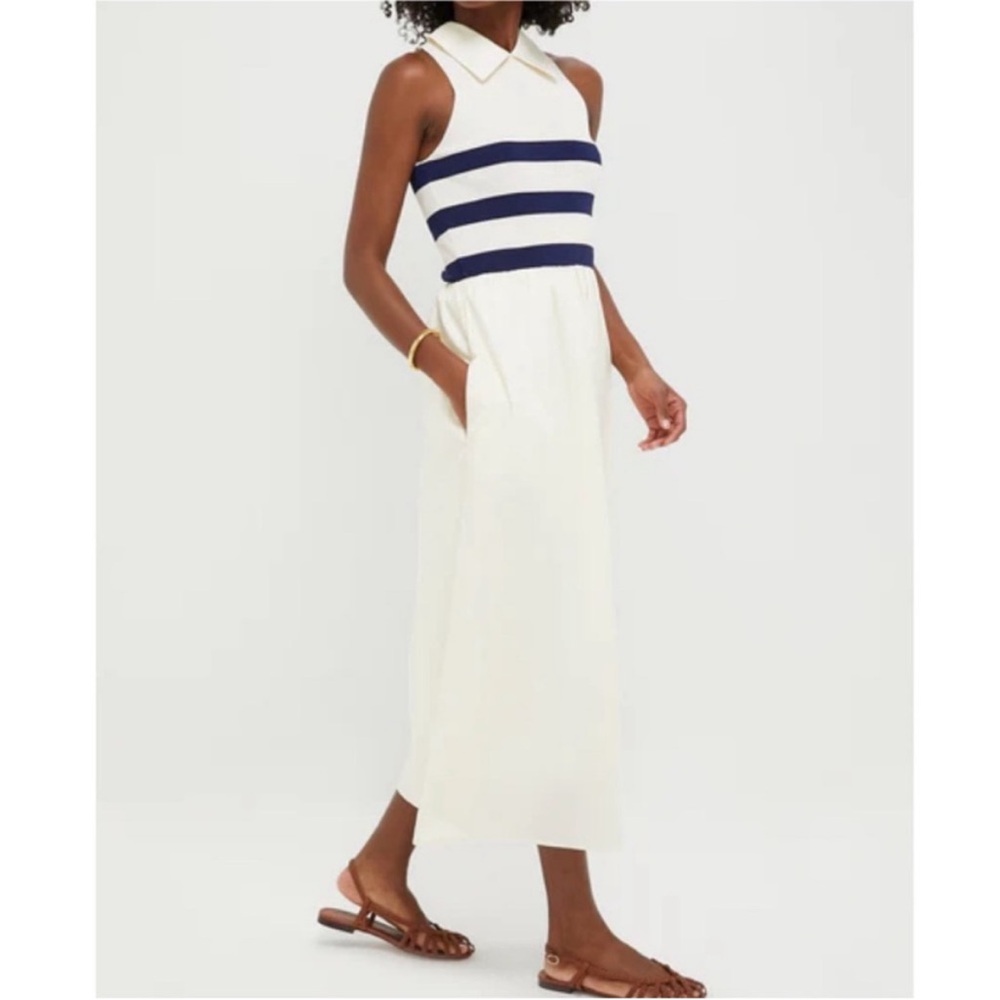 TUCKERNUCK
Ivory Stripe Marina Dress - Picture 3 of 12